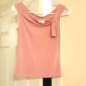 IZ Byer California tank/blouse in pinkish violet, size Juniors Small. 💜